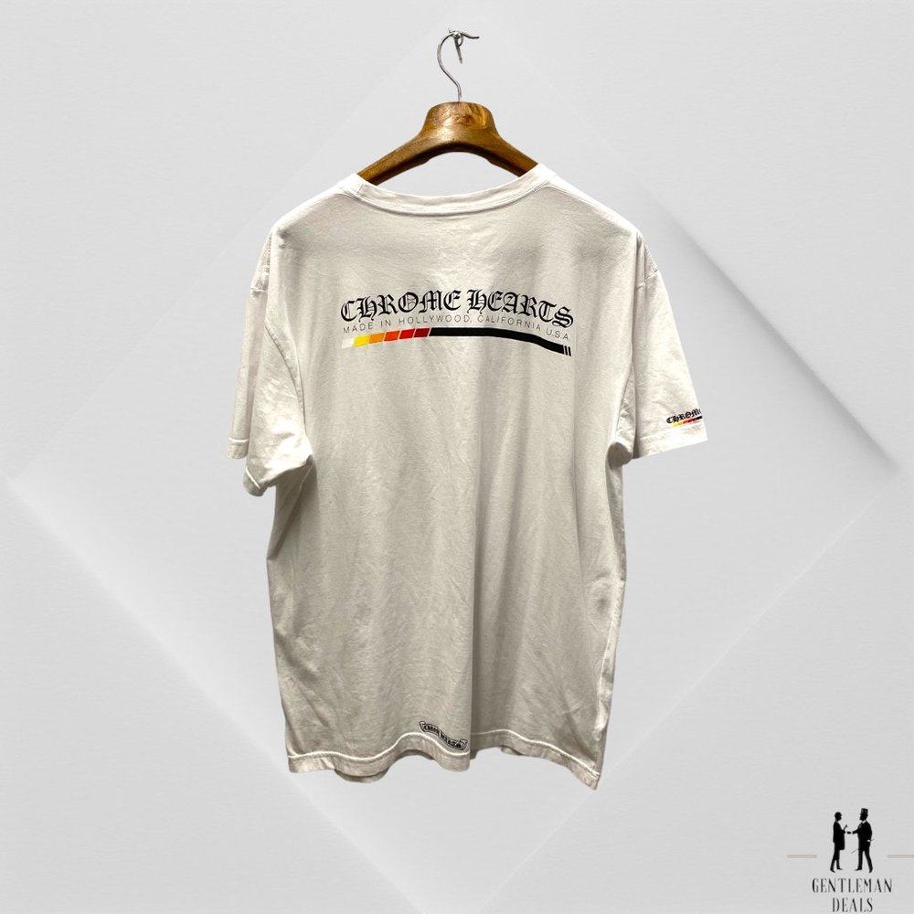 Chrome Hearts White RIDGE HILL CH 2XL XXL Boost Authentic Made in Hollywood